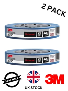 2 x 3M 2090 Profi Abdeckband Klebeband 24mm x 50m UV & Wasserfest - Bild 1 von 1
