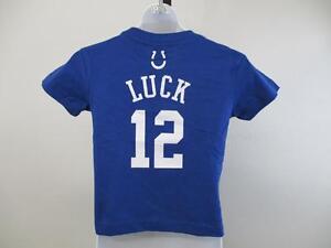 New-Minor-Flaw Andrew Luck #12 Colts Toddler Kids Sizes S-M (4-5/6) Shirt