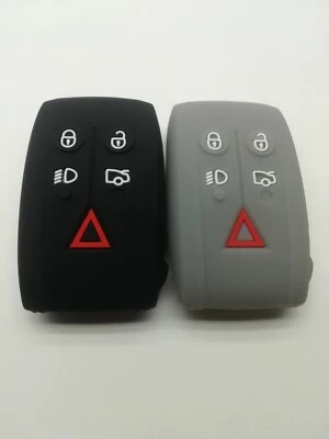 2*Cubierta de llave de silicona para Jaguar XF XFR XK XKR XJ8 XK8 2009 2010 2011 2012 2013 Foto 1 de 4