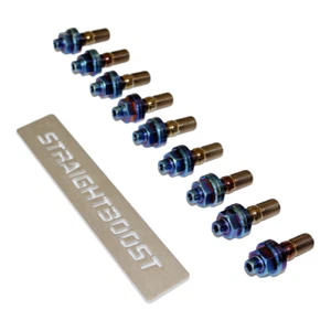 SBP Titanium Exhaust Manifold Studs for Nissan 370z Infiniti G37 VQ37 VQ37DE - Picture 1 of 24