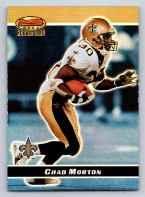 2000 Bowman's Best #145 Chad Morton RC 1499 (ref 186941) - Image 1 of 2