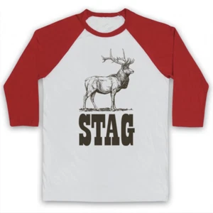 Stag Weekend Baseball Tee Bachelor Party Do Night Weekender 3/4 Sleeve T-Shirt - Picture 1 of 12
