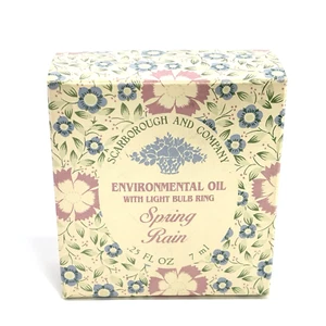 Spring Rain Fragrance .25 fl oz Scarborough & Company Home Environmental Oil NIB - Picture 1 of 5