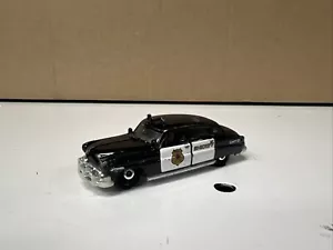 2022 MBX HIGHWAY II Design '51 HUDSON HORNET 💥 black; SHERIFF 💥Matchbox LOOSE - Picture 1 of 8