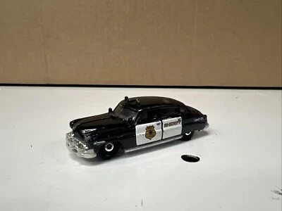 2022 MBX HIGHWAY II Design '51 HUDSON HORNET 💥 black; SHERIFF 💥Matchbox LOOSE - Image 1 of 4