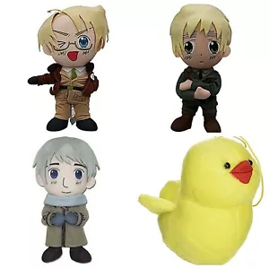 Hetalia Axis Powers América Inglaterra Rusia Collar de Peluche Llavero Cordón Tarjetas - Imagen 1 de 28