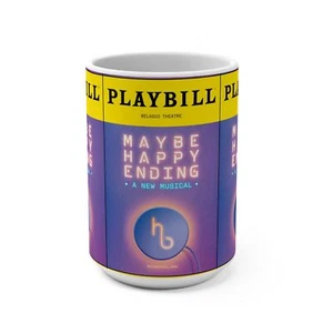 Musical Theatre Mug, Maybe Happy Ending Coffee Cup - Picture 1 of 5