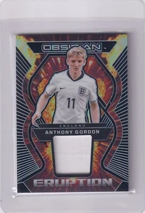 Parche Anthony Gordon/199 Panini Obsidian Eruption Newcastle United England tarjeta - Imagen 1 de 2