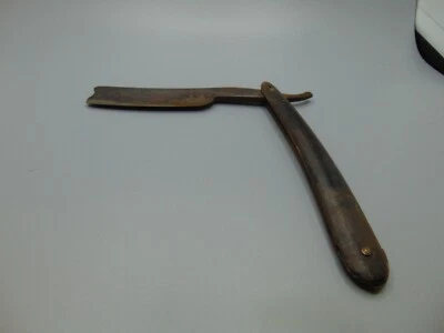 vintage Sheffield folding Barber knife 10" long with 3" long blade - Image 1 of 4