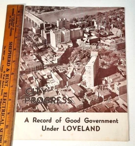 Wilkes Barre Pennsylvania Mayor Charles Loveland Reelection Promotional Booklet - Picture 1 of 9