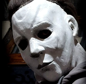 MICHAEL MYERS LATEX MASK Halloween HORROR KILLER TERROR MASCARA Gore DISFRAZ FX - Picture 1 of 24