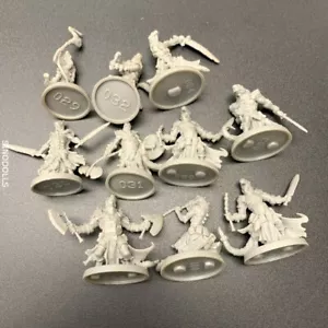 Random 6x Ratling Warriors Massive Darkness Miniature Wererat DND Unpainted Toys - Picture 1 of 3