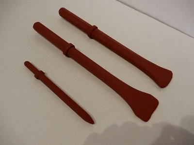 Demolition Jack Hammer Concrete Cement Paving Breaker Chisel Bits 1 1/4" Shank  - Image 1 of 4