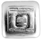 Geiger Original 100 Gramm Gußbarren 999.9 Silberbarren quadratisch