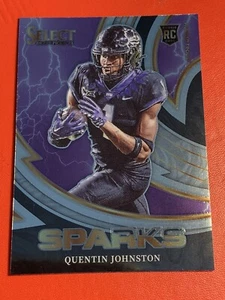 2023 Panini Select Draft Picks Funken Quentin Johnston RC #SPR-QJ - Bild 1 von 2
