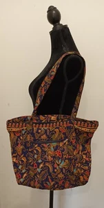 Singapore Airlines quilted floral batik cabin bag - Picture 1 of 8