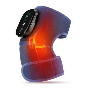 Kabelloses Kniemassagegerät mit Wärme und Vibration, Heizkissen für Knieschulter... - Bild 1 von 7