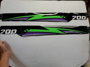 NOS OEM 1611-216 & 217 ARCTIC CAT 1992 WILDCAT TUNNEL DECALS ARTIC - Picture 1 of 5