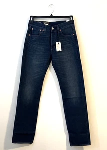 Levi's Premium 501 Herren Jeans 29 x 32 Leder Patch Knopfleiste großes "E" rotes Etikett neu mit Etikett - Bild 1 von 15