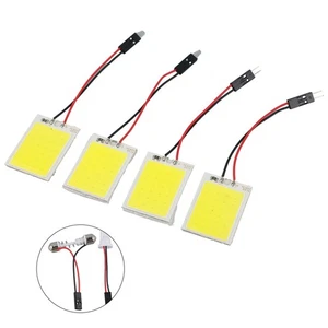 4x 24SMD COB LED T10 4W 12V Car Interior Panel Lights Dome Lamp Bulb Accessory - Picture 1 of 24