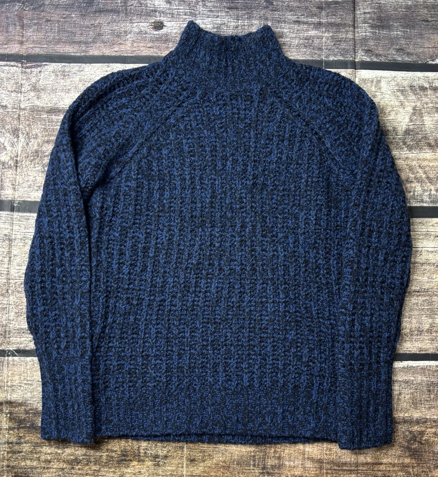 Vineyard Vines Sweater Women's XXS Virgin Wool Chunky Knit Mock Neck Pullover - Image 1 of 4