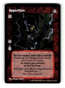 1995 WOTC Vampire Dark Sovereigns Trading card Game Apparition - Picture 1 of 4