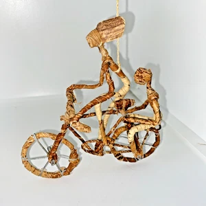 Vintage Banana Fiber Bicycle Riders - Picture 1 of 5