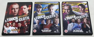 A TOUCH OF CLOTH : Complete Seasons I, II + III (1,2 & 3) Sky TV DVD Set In Vgc - Picture 1 of 4