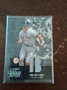 DON MATTINGLY YANKEES CERTIFIED GENUINE AUTHENTIIC BASEBALL JERSEY CARD /250 - Picture 1 of 2