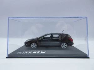 Norev Peugeot PEUGEOT 407 SW Nero 1/43 Minicar - Foto 1 di 3