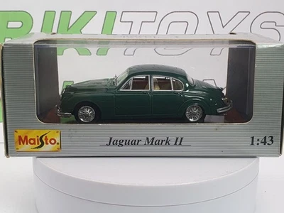Jaguar MK2 Maisto 1/43 Verde 1959 - Immagine 1 di 3