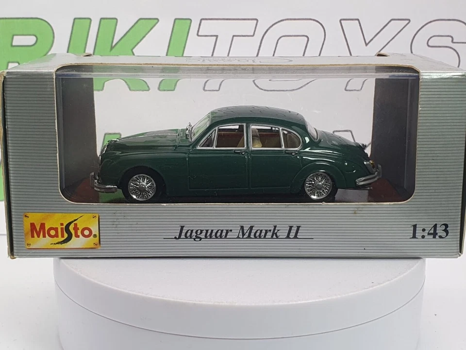 Jaguar MK2 Maisto 1/43 Verde 1959 - Immagine 1 di 3