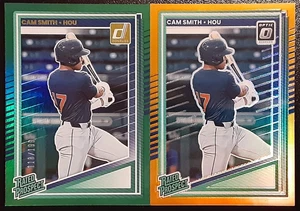 Cámara Smith Panini Donruss Rated Prospect Optic Orange Prizm 2025/199 verde #173 - Imagen 1 de 3