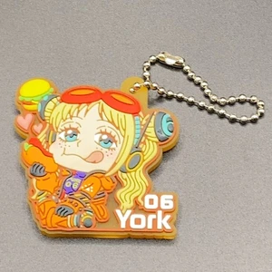 ONE PIECE Rubber Charm PUNK-06 York Bandai Eiichiro Oda Japanese Anime - Picture 1 of 4