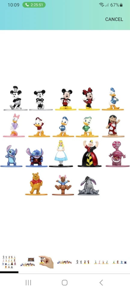 Disney Nano Metalfigs 18 Pack Serie 1 Die Cast Figuras SELLADAS NUEVAS EN CAJA Foto 1 de 4