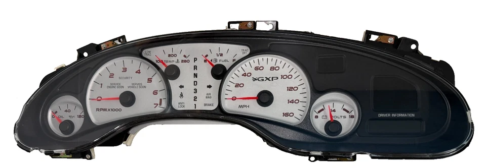 Painel de instrumentos velocímetro Pontiac Bonneville GXP SSEI 00-05 FABRICANTE DE EQUIPAMENTO ORIGINAL 25764388 - Imagem 1 de 4