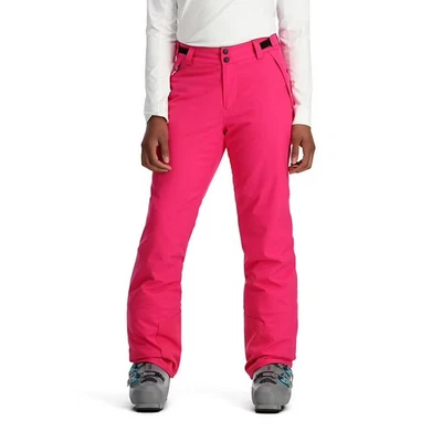 Spyder Section Insulated Ski Pants Women Medium Pink Logo Exo Shield Bootcut Leg - Image 1 of 4