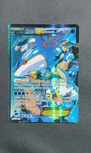 Pokemon Karte Kyogre EX Full-Art 6/34 - XY Double Danger - DE - Guter Zustand - Bild 1 von 2