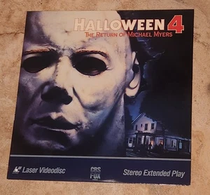 HALLOWEEN 4: THE RETURN OF MICHAEL MYERS Laserdisc  - Picture 1 of 6