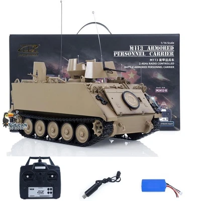 1/16 Tongde Electric RTR RC Tank M113A1 ACAV Infrared 360 Turret Smoking Sound - Image 1 of 4
