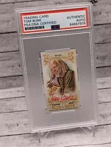 Tom Bunk Allen & Ginter PSA/DNA Authenticated Autogramm signed Mini Karte  - Bild 1 von 2