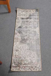 Türkischer Teppich, Vintage Teppich, Geometrische Teppiche, Teppiche für kleine, 4x1,4 ft kleine Teppich - Bild 1 von 10