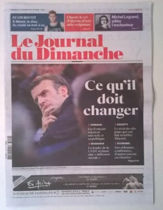 LE JOURNAL DU DIMANCHE N°3759 du 27/01/2019 - LA MORT DE MICHEL LEGRAND - Foto 1 di 12