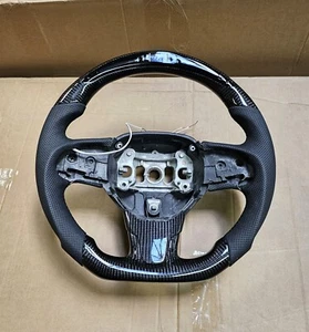 Chrysler 300c steering wheel Crabon Fiber with LED and screen for 2015-2024 - Picture 1 of 6