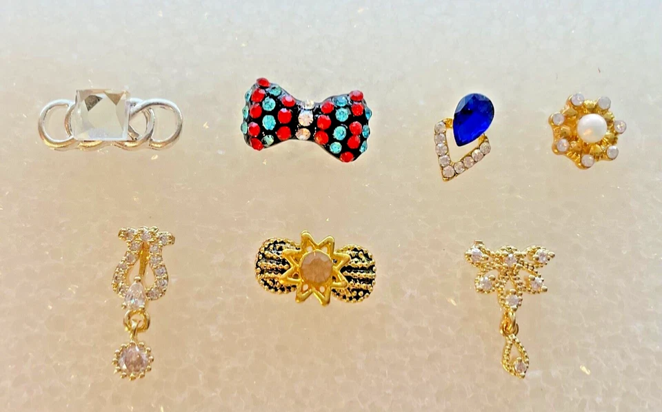 Broches magnéticos para muñecas Barbie de piedra de seda, reproducción Barbie vintage Foto 1 de 4