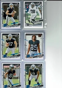 2023 Panini Donruss Football Las Vegas Raiders Team Set (13) Base Cards +++++ - Picture 1 of 3