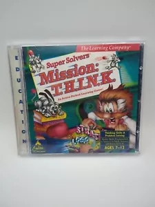 Super Solvers Mission Think Learning Windows Mac 1997 TLC - Foto 1 di 4