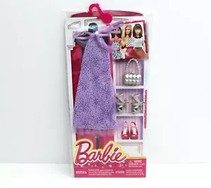 Barbie Moda Pack Vestido Halter Sin Mangas Lavanda #118 - Imagen 1 de 3