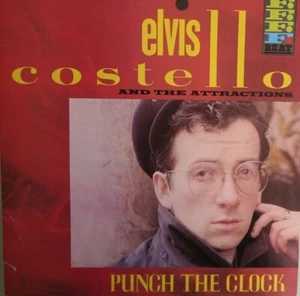 Elvis Costello Punch The Clock Australia prensa 12"" vinilo Lp 1983 rock raro - Imagen 1 de 5