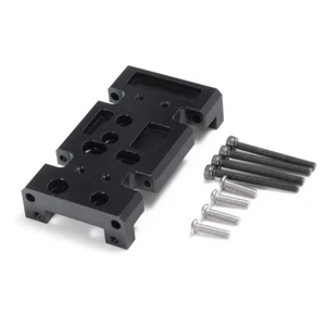 Aluminum Transfer Case Mount Holder Plate For 1/10 RC D90 D110 SCX10 Gear Box - Picture 1 of 7